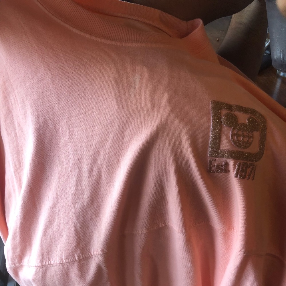 DISCONTINUED ROSE GOLD WALT DISNEY WORLD SHIRT